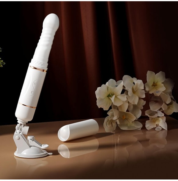 MizzZee - Retractable Heating Vibrating Machine Gun (Smart APP Model - Chargeable) MizzZee - Retractable Heating Vibrating Machine Gun (Smart APP Model - Chargeable)